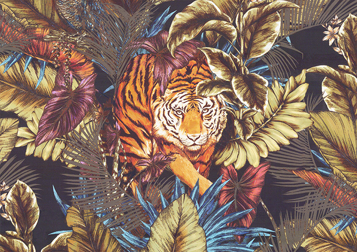 Bengal Tiger, Amazon - Made to Measure Curtains - Image 8